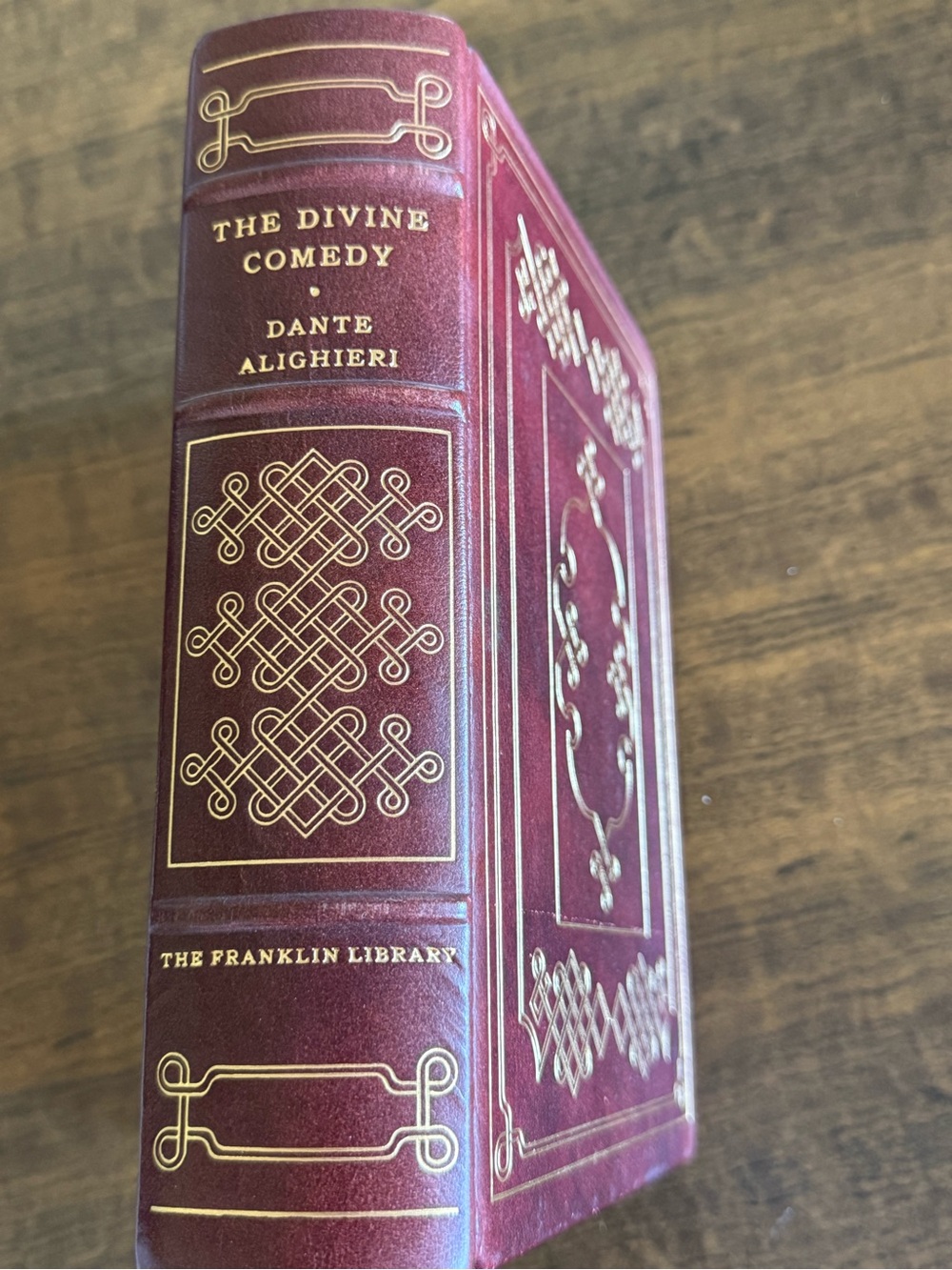 Rare Devine Comedy by The Franklin Library,Leather,mint condition,1977 Printing